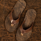 African Elephant premium handmade leather flip flops- arch support - iiflopsi - South Africa